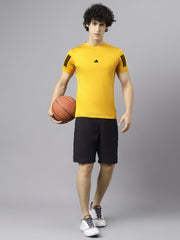 Men's Imported Mesh Dry-Fit Yellow Tees