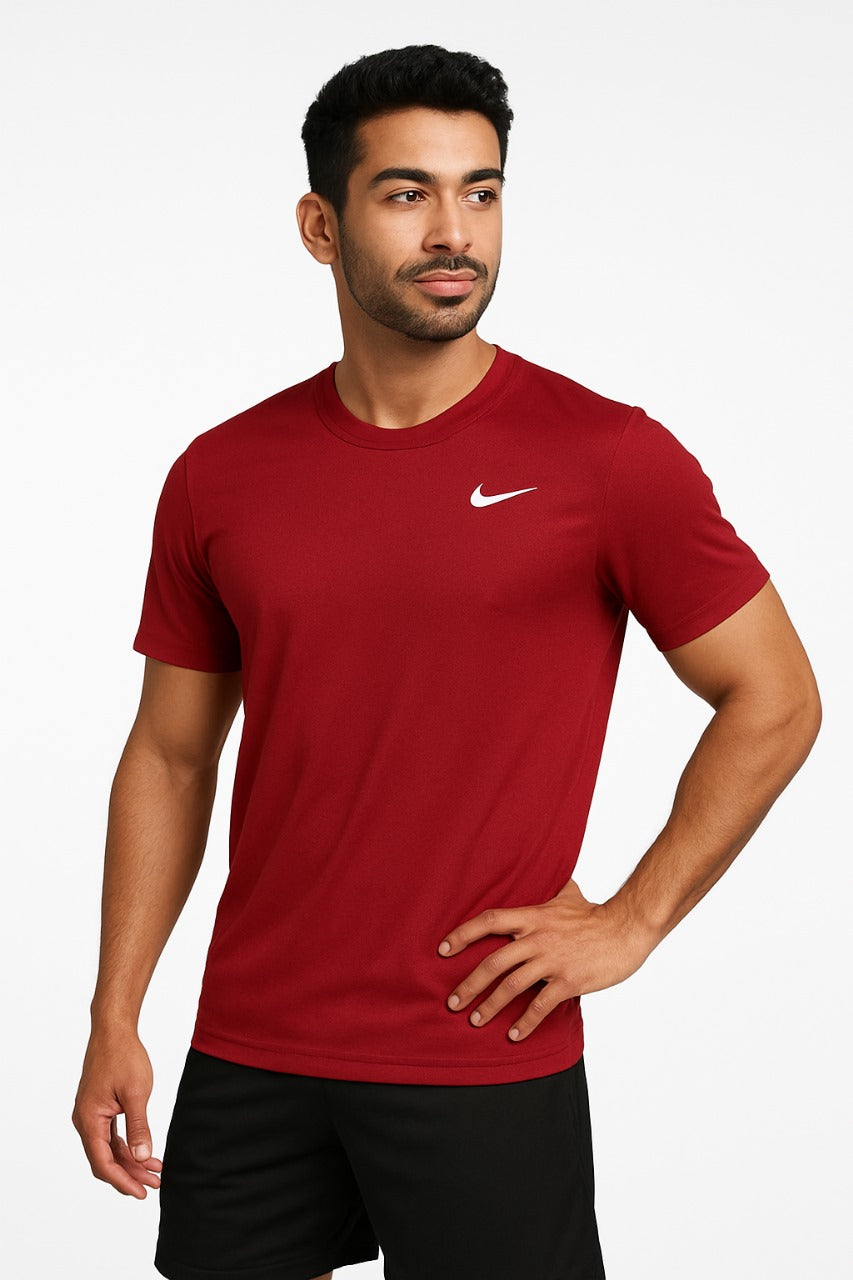 Men's Imported Mesh Dry-Fit Red Nike Tees