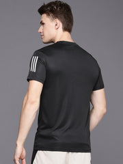 Men's Imported Mesh Dry-Fit Black Tees