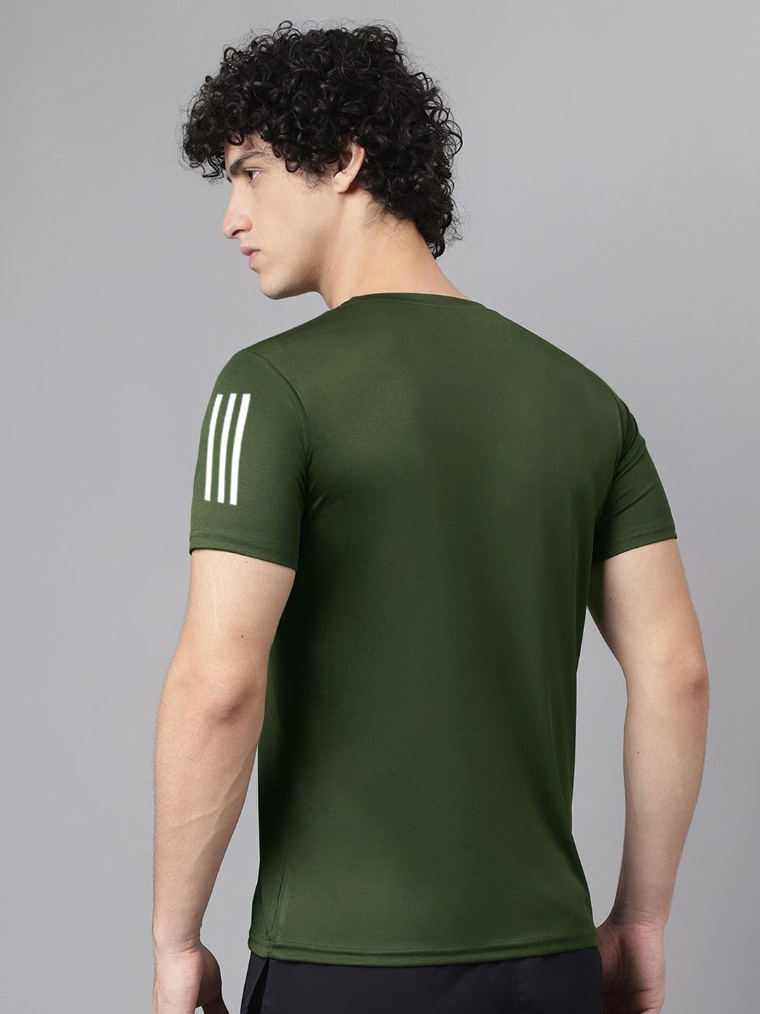 Men's Imported Mesh Dry-Fit Olive Tees