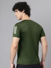 Men's Imported Mesh Dry-Fit Olive Tees