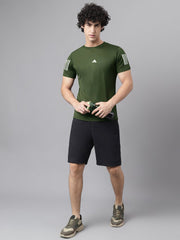 Men's Imported Mesh Dry-Fit Olive Tees