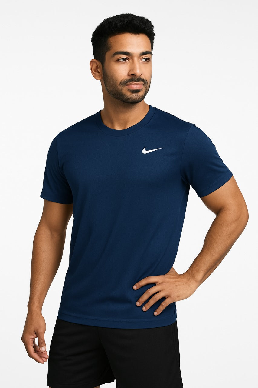 Men's Imported Mesh Dry-Fit Navy Nike Tees
