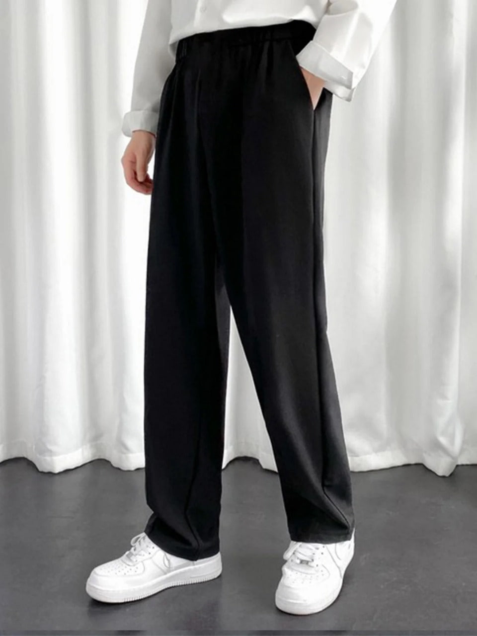 Men's Imported Black Jogger Trousers