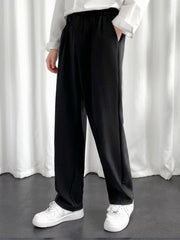 Imported Oversized Joggers - Black