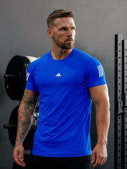 Men's Imported Mesh Dry-Fit Blue Tees