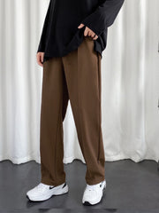 Imported Oversized Joggers - Brown