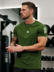 Men's Imported Mesh Dry-Fit Olive Tees