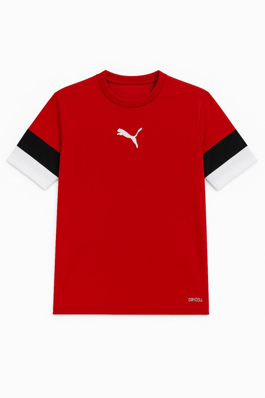 Puma Imported Mesh Dry-Fit Red Tees