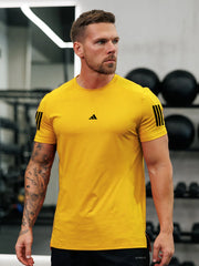 Men's Imported Mesh Dry-Fit Yellow Tees