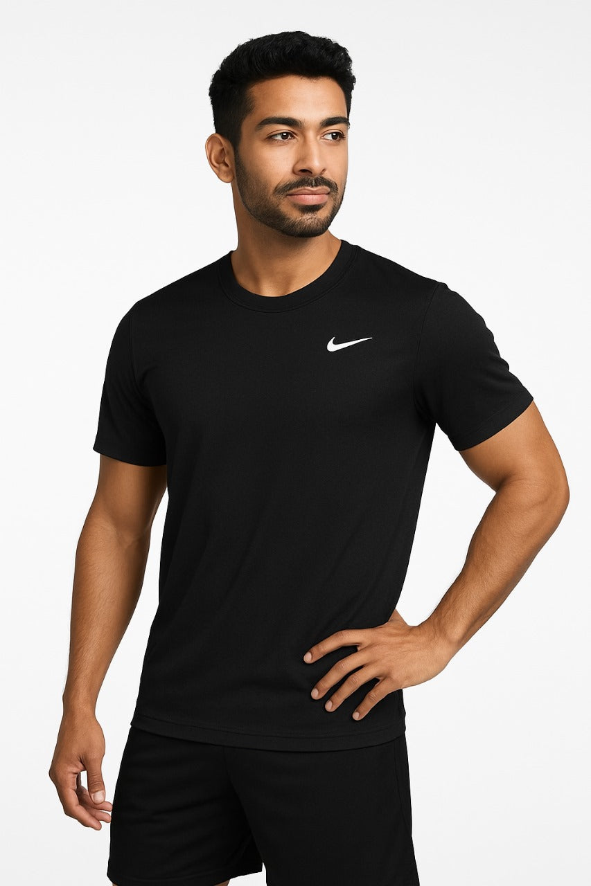 Men's Imported Mesh Dry-Fit Black Nike Tees